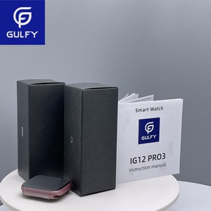 Gulfy Da Ig12 Pro3 Thông Minh Đồng Hồ Người Đàn Ông Phụ Nữ Đầy Đủ Màn Hình Cảm Ứng Thể Thao Tập Thể Dục Đồng Hồ IP67 Không Thấm Nước Cho Android <span class=keywords><strong>IOS</strong></span> Smartwatch - Product Image 3