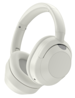 Headphone Lipat HiFi Bass Dalam Peredam Kebisingan Handsfree Over Ear Headset 50 Jam Waktu Putar untuk Perjalanan