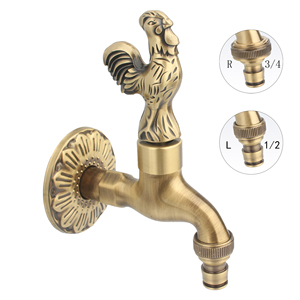 <span class=keywords><strong>Robinet</strong></span> en laiton de style antique pour l'extérieur, anti-gel, pour <span class=keywords><strong>arrosage</strong></span> de jardin, fleurs, cour, machine à laver domestique - Product Image 1