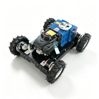 Benzine aangedreven RC grasmaaierrobot, sterk ontwerp voor alle terreinen, geschikt voor hellingen, fruitteelt, grasland, weide en onkruidbestrijding