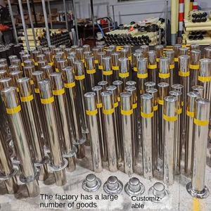 増粘ステンレス鋼衝突防止反射カスタマイズ可能駐車コラム304/201グレード駐車場モビリティ - Product Image 1