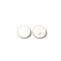 PZT5 pelat piezo Keramik ultrasonik 10*10*1mm dengan kedua sisi elektroda perak.