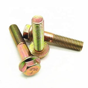 Boulon à tête hexagonale à longue jambe, plaqué zinc jaune, pour voitures, motos et moteurs diesel - Product Image 4