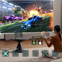 Proyector Mini Portátil Inteligente para Oficina y Hogar, con Sistema Android 14.0, WiFi 5G, Full HD 720P, para Negocios y Educación, de Fábrica OEM
