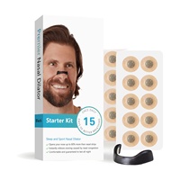 Dilatateurs nasaux transfrontaliers en stock pour l'expansion respiratoire nasale, kit de soins, 15 patchs, durée de conservation de 3 ans