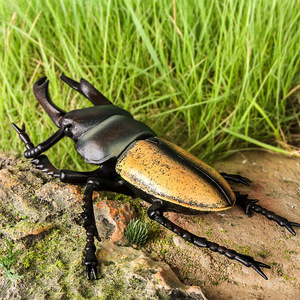 Modelo de simulación de insectos para niños de yxs: escarabajo con pala grande de goma suave rellena de algodón, alabarda larga, <span class=keywords><strong>gusano</strong></span> grande, gafillo, modelo de mantis - Product Image 2