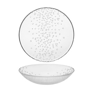 Plato Hondo Io Glass de 22 cm, Transparente, M1934 - Product Image 1