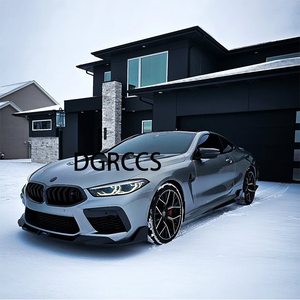 DGRCCS pour Série 8 G14 G15 G16 830 840 Kit de calandre d'admission avant en fibre de carbone polie Installation facile 2019- - Product Image 2