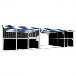 Portes d'écurie pour chevaux avec maisonnette intégrée, portes d'écurie mobiles à <span class=keywords><strong>vendre</strong></span> - Product Image 5