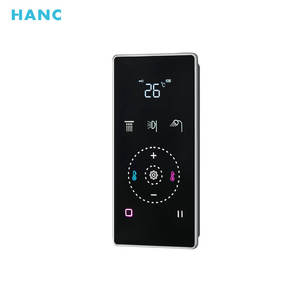 HANC-<span class=keywords><strong>Columna</strong></span> <span class=keywords><strong>de</strong></span> <span class=keywords><strong>ducha</strong></span> <span class=keywords><strong>de</strong></span> Panel <span class=keywords><strong>de</strong></span> acero inoxidable, mezclador eléctrico inteligente con Control <span class=keywords><strong>de</strong></span> temperatura para Baño - Product Image 2