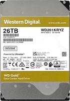 Disque dur interne SATA Western Digital WD Gold Enterprise Class 26 To, 7200 tr/min, SATA 6 Gb/s, cache 512 Mo, 3,5 pouces, WD261KRYZ