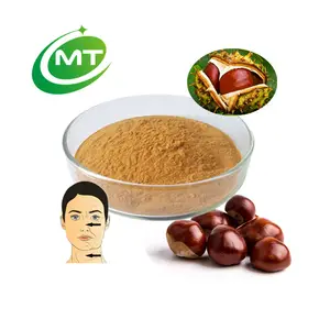 Aesculus Chinensis Free Sample High Quality Organic Horse Chestnut Seed Extract 10:1/ Buckeye Seed Powder Aescin 20%-98% Escin