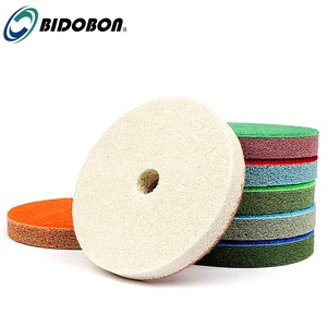 Discos <span class=keywords><strong>de</strong></span> Pulido <span class=keywords><strong>de</strong></span> Diamante <span class=keywords><strong>de</strong></span> Alta Calidad <span class=keywords><strong>de</strong></span> 4 Pulgadas con Esponja <span class=keywords><strong>de</strong></span> Nylon para Granito y Mármol - Product Image 3