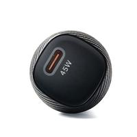 Charger Mobil PD 45W Satu Port Grosir, Charger Mobil USB-C Cepat 12V 24V Universal untuk Ponsel Tablet