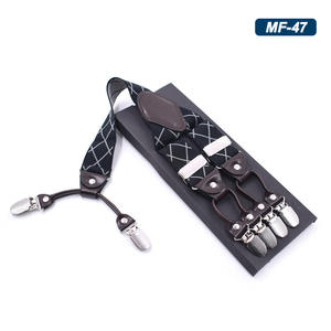 <span class=keywords><strong>Tirantes</strong></span> Clásicos de Moda con 6 Clips en Forma de <span class=keywords><strong>Y</strong></span> para <span class=keywords><strong>Hombre</strong></span> <span class=keywords><strong>y</strong></span> Mujer, 70% Poliéster, 30% Elástico, Accesorios Planos para Camisas <span class=keywords><strong>y</strong></span> Prendas - Product Image 6