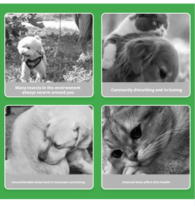 Spray répulsif pour animaux de compagnie à base d'huiles <span class=keywords><strong>essentielles</strong></span>, extrait de plantes naturelles, anti-insectes pour usage intérieur et extérieur - Product Image 3