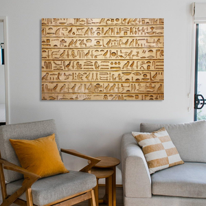 Pósteres de jeroglíficos egipcios, pintura en lienzo estética para habitación, pósteres e impresiones, imágenes artísticas de pared para decoración del hogar y sala de estar - Product Image 3