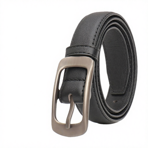 Nouvelle Arrivée Ceinture Unisexe Simple et Décontractée avec Boucle Ardillon en Alliage Largeur 2,4 cm pour Jeans Fabrication Pakistan Club Hub Industries CH-8202 - Product Image 2