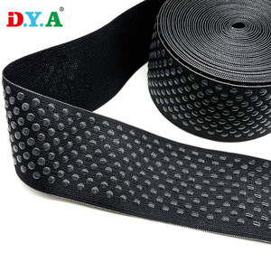 Elastico in Silicone lavorato a maglia antiscivolo con disegno personalizzato per polsino indumento in vita - Product Image 3