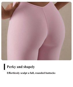 Tuta Intera da Donna in Pizzo con Scollo a V, Effetto Push-Up, per <span class=keywords><strong>Yoga</strong></span> e Fitness, Leggermente Scollata sulla Schiena - Product Image 5