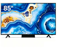 TV Pintar Ultra Tipis 85 Inci Tanpa Bingkai 4K UHD Android WebOS Google TV ROM RAM yang Dapat Disesuaikan LED Layar Besar