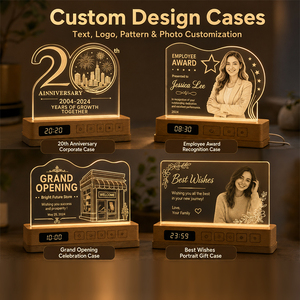 Lámpara LED Acrílica Personalizada de Lujo, Regalo Corporativo Personalizado, Recuerdo Promocional, Premio de Reconocimiento al Empleado, Decoración - Product Image 2