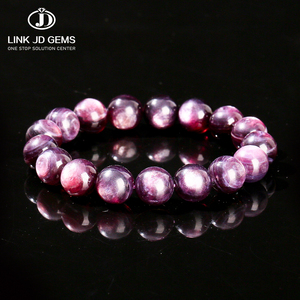 JD Natural <strong>Unique</strong> 5A Purple Lepidolite Classic Unisex Bracelet Stone Beads Soothing Amulet Stunning Lilac Hue <strong>Jewelry</strong> - Product Image 1