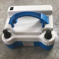 China-Made Portable Mini Tyre Inflator ABS & Zinc Air Compressor Pump with Chrome Plating ISO9001 Certified for Car & Bike Tires