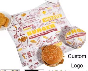 OEM Custom Baking <b>Paper</b> Food Grade PE Coated Hamburger <b>Wrapping</b> <b>Paper</b> From Manufacturer Factory Direct - Product Image 3