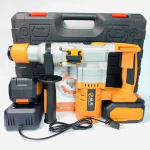 Taladro Inalámbrico de 20V con Batería de Litio Sin Escobillas, Martillo Demoledor de Concreto de 26mm, de Alta Resistencia - Product Image 1