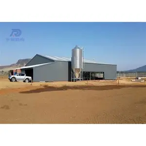 steel structure poultry farm chicken house part building prefab steel egg laying hens house for sale