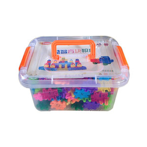 Bloques de construcción de letras y números para niños, juguetes educativos para edades tempranas de 4 a 6 años, juego de rompecabezas educativo de plástico con números - Product Image 5