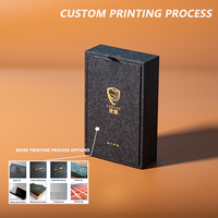Cajas Rígidas de Regalo con Tapa Abatible de Cartón para Perfumes de Lujo, Impresión de Grabado Personalizada, Innovadoras, para el Cuidado Personal Masculino