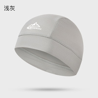 Gorro de Seda Fría para Deportes al Aire Libre de Verano, Gorra de Ciclismo de Secado Rápido, Forro para Casco, Gorro Tipo Beanie
