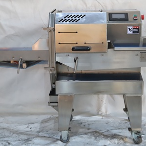 Rebanadora Comercial de Carne Cocida para Tocina, Jamón y Salchicha con Cinta Transportadora para Tiendas de Delicatessen - Product Image 3