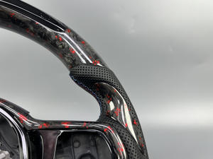 Volante Deportivo de Cuero <span class=keywords><strong>Chida</strong></span> para Serie 3/5 - 3 Radios, 370 mm de Diámetro, Ajustable - Product Image 5