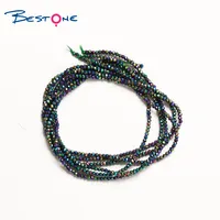 Crystal Jewelry Bestone Multi Color 2mm Crystal Beads Cut Faceted Round Glass Beads DIY Bracelet Necklace For Jewelry Making