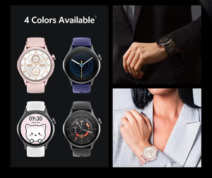 Montres intelligentes tendance GTR3 2026, écran AMOLED 1,43 pouce, étanches 3ATM, surveillance de la santé, <span class=keywords><strong>montre</strong></span> connectée sport pour hommes et femmes - Product Image 2