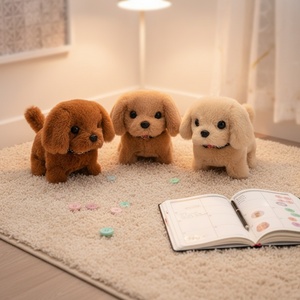 Perro de Peluche Eléctrico de Simulación, Cachorro Eléctrico que Puede Caminar, Ladrar, Asentir y Mover la Cola, Juguete para Niños, Venta al por Mayor - Product Image 5