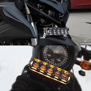 ไฟ LED บาร์เสริมสำหรับมอเตอร์ไซค์ รุ่นใหม่ สว่างพิเศษ 20000LM 24V 5smd เลนส์ 120W อะลูมิเนียม ใช้ได้กับรถยนต์ทุกประเภท - Product Image 6