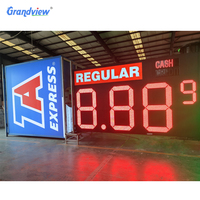 Pantalla LED Programable para Exteriores a Todo Color, Pantalla Publicitaria RGB, Letrero Digital Impermeable para Torre de Señalización