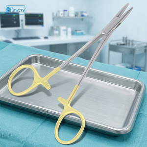 Sixflowers Halsey Needle Holder, Pince chirurgicale pour hémostase, Instrument manuel en acier inoxydable, Certifié CE ISO13485 Classe I - Product Image 5