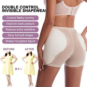 Femmes Butt Lifter Hip Enhancer Shaper Culotte Sexy Butt Lifter Rembourré Cul Hip Up Culotte Rembourrée Faux Cul - Product Image 2