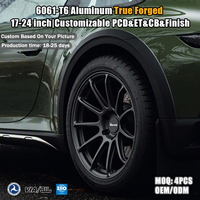 Jantes de voiture Viorock Custom Sport Deep Dish 17 18 19 20 24 pouces 6x139.7 5x114.3 forgées, compatibles avec BMW M2 M3 M4 Audi RS3 Mercedes