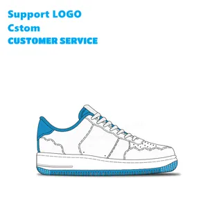 Logotipo personalizado de moda de marcas famosas de gran tamaño Us13 bapesta Skateboard Sport Sneaker Designers Shoe AF1 mujeres zapatos para correr AF1