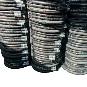 Tuyau d'huile haute pression pour camions-bennes, matériau EPDM, pression de service 0.11.6, supports hydrauliques pour mines, forage de champs pétrolifères - Product Image 3