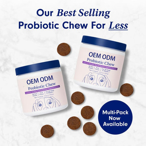 OEM Probiotika Soft Chews für Hunde unterstützung Darm gesundheit Gelegentliche Durchfall Verdauungs darm Gesundheit Saisonale Allergien Tier zusätze - Product Image 5