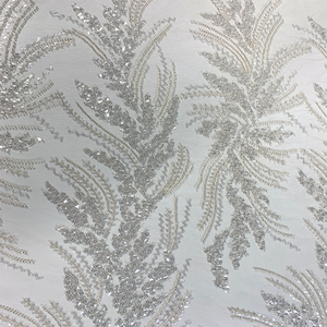 Váy Cưới Đính Kim Sa Pha Lê Lấp Lánh Đẹp Vải Ren Váy Biểu Diễn Vải Tuyn Thêu Đính Cườm - Product Image 2