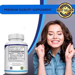 Julyherb pabrik makanan dapat disesuaikan ekstrak tanaman Magnesium kapsul kompleks menenangkan Vitamin suplemen berdasarkan alam - Product Image 2