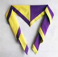 Fabrication de foulards de mode pour scouts, foulard uni bicolore personnalisé Baden Powell, foulard pour scouts